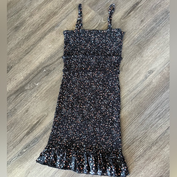 Love Tree Black and White Spotted Casual Dress size small - Picture 3 of 7